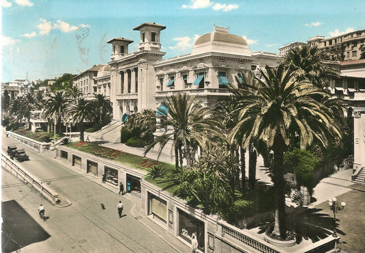 SANREMO - CASINO' MUNICIAPALE - ACQUARELLATA - V1960