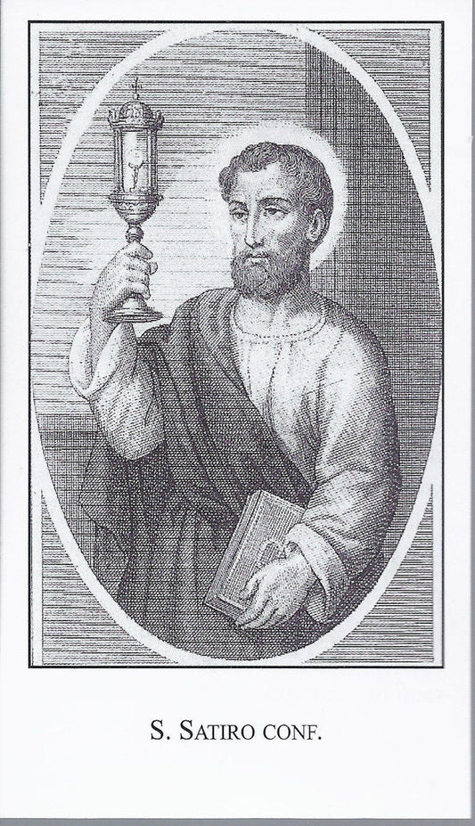 S. SATIRO CONF. - SANTINO - AS014-349 - Ed. Paco