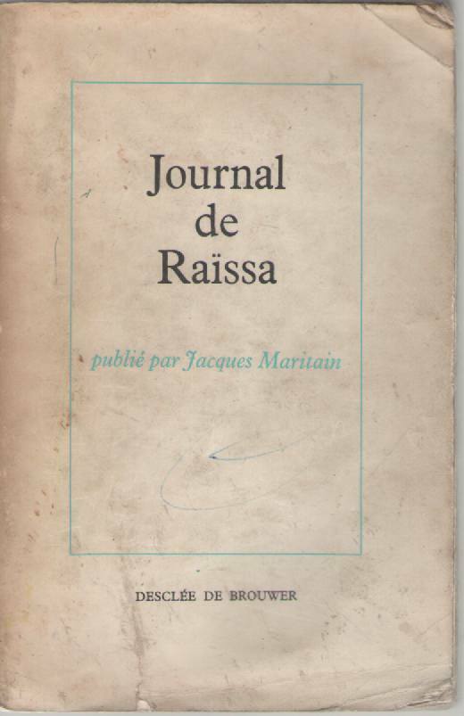 JOURFNAL DE RAISSA - JACQUES MARITIAN (FRENCH TEXT)