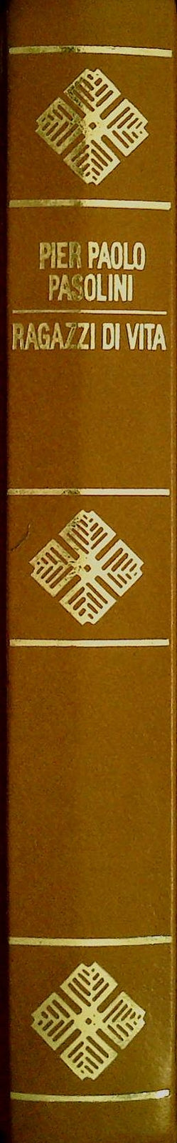 RAGAZZI DI VITA - PIER PAOLO PASOLINI - CDE 1991 - OUTLET DEL LIBRO