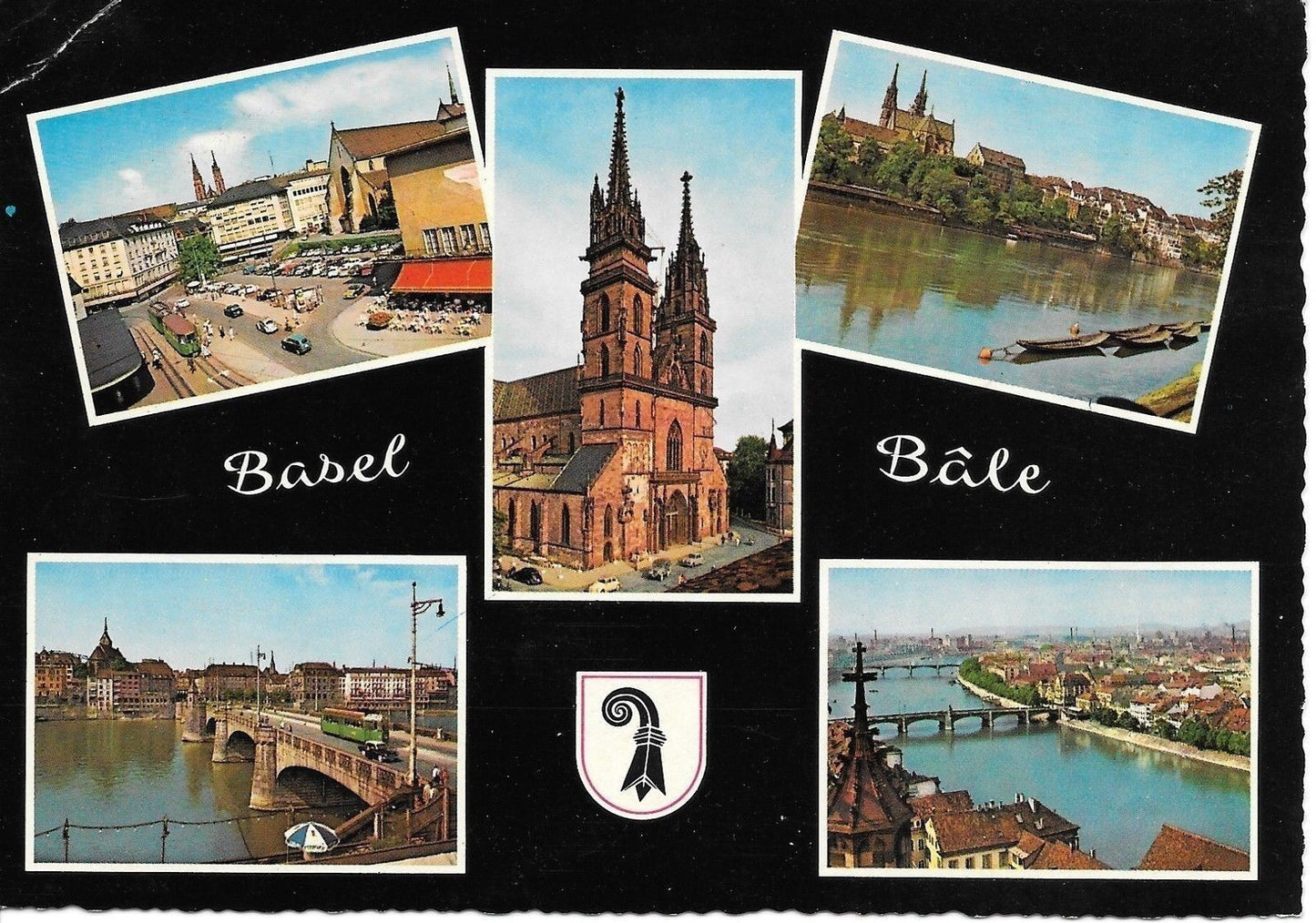 BASILEA/BASEL - 5VEDUTE/5BILDER - V/G