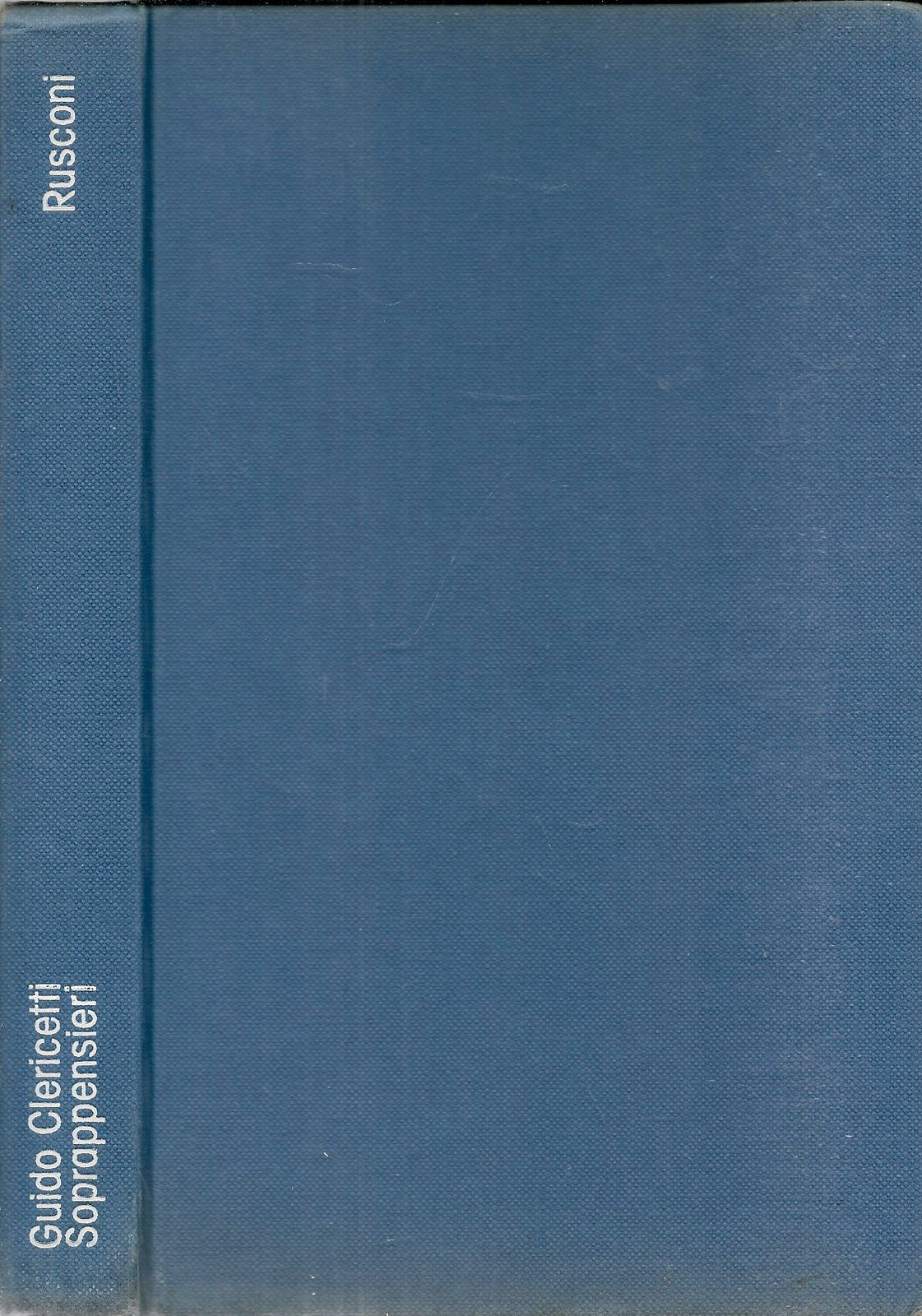 SOPRAPPENSIERI - GUIDO CLERICETTI