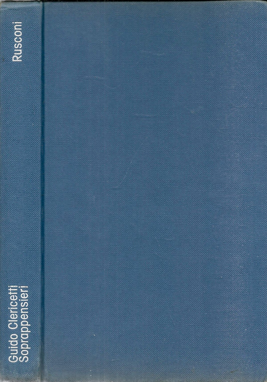 SOPRAPPENSIERI - GUIDO CLERICETTI