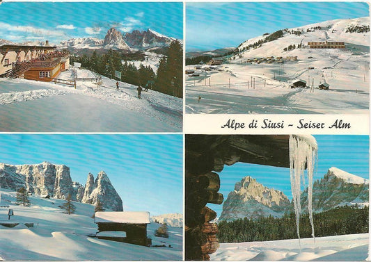 ALPE DI SIUSI/SAISER ALM - 4 VEDUTE - V