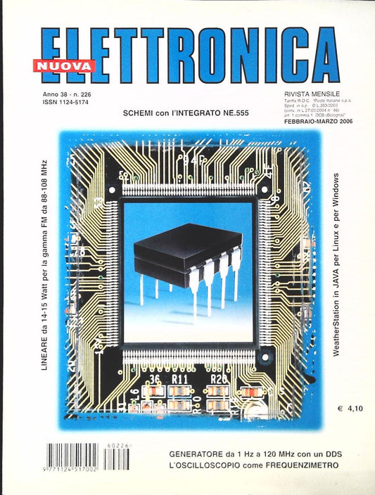 NUOVA ELETTRONICA N. 226 - FEBBRAIO-MARZO 2006 - OUTLET DEL LIBRO