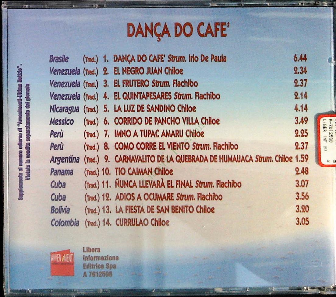 DANCA DO CAFE' - CD