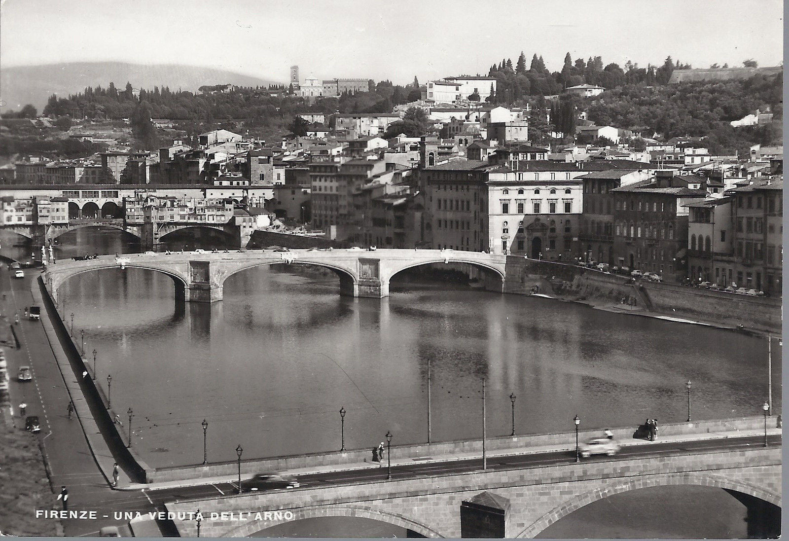 FIRENZE - UNA VEDUTA DELL'ARNO - VIBSD