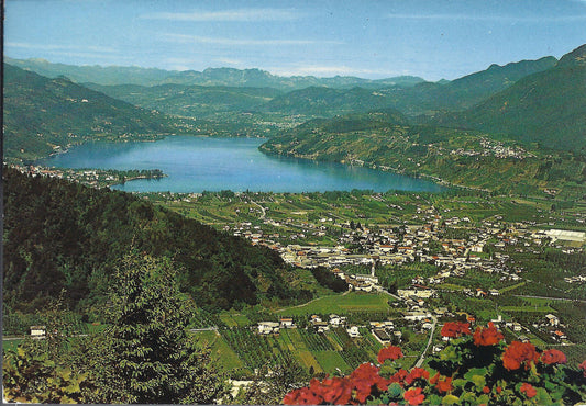 CALDONAZZO - PANORAMA COL LAGO E TENNA - V1983