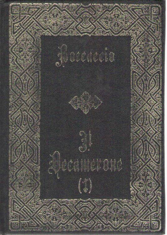 IL DECAMERONE - GIOVANNI BOCCACCIO - ED. CDC - VOL. 1
