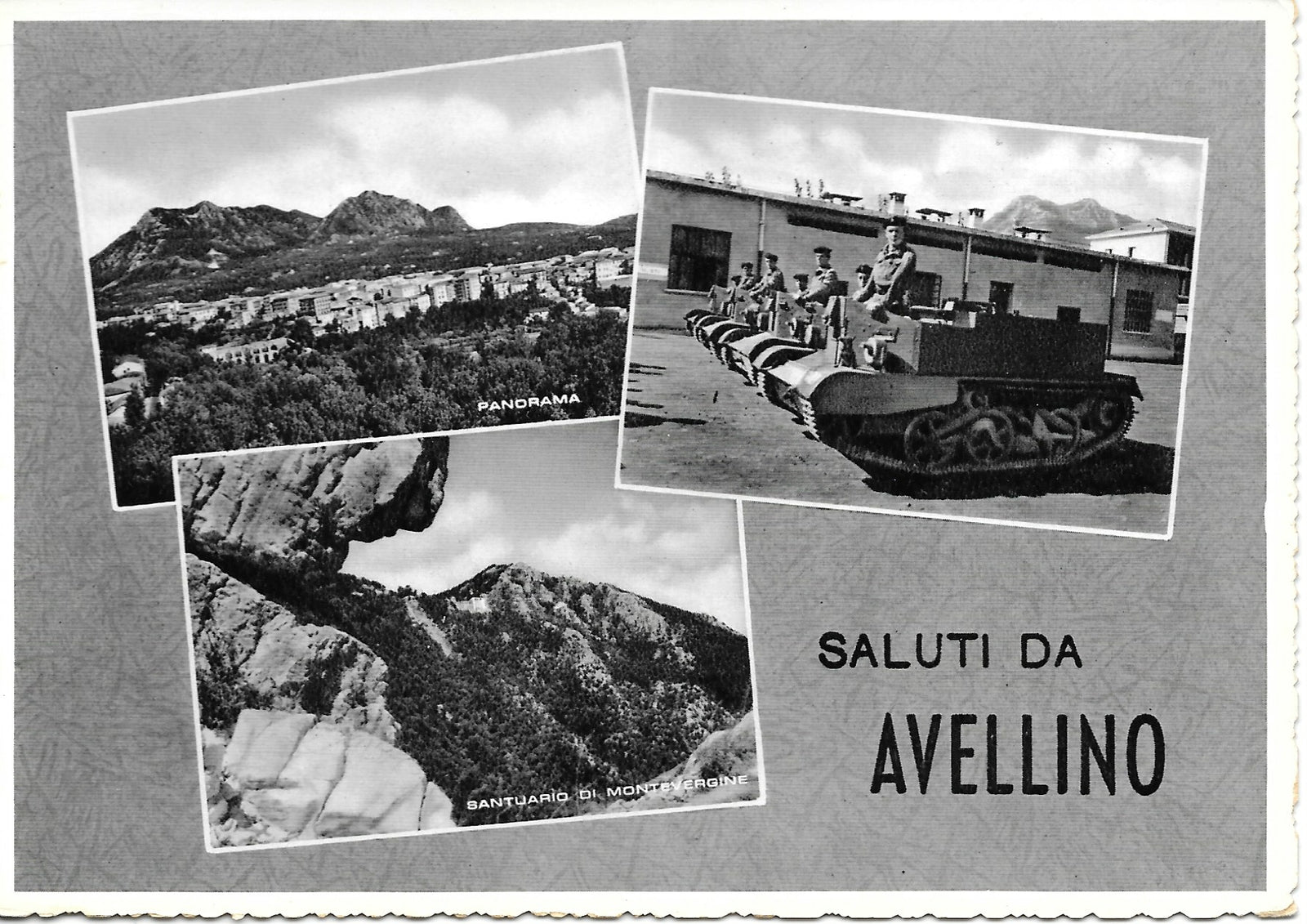 SALUTI DA AVELLINO - 3 IMMAGINI - V1950