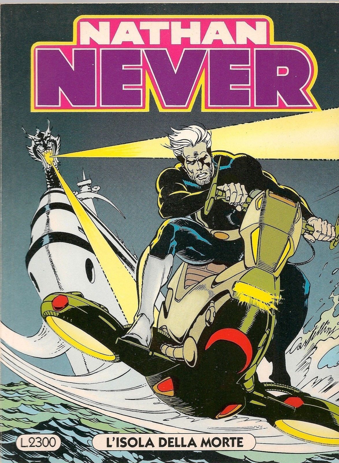 NATHAN NEVER N°  4 - L'ISOLA DELLA MORTE
