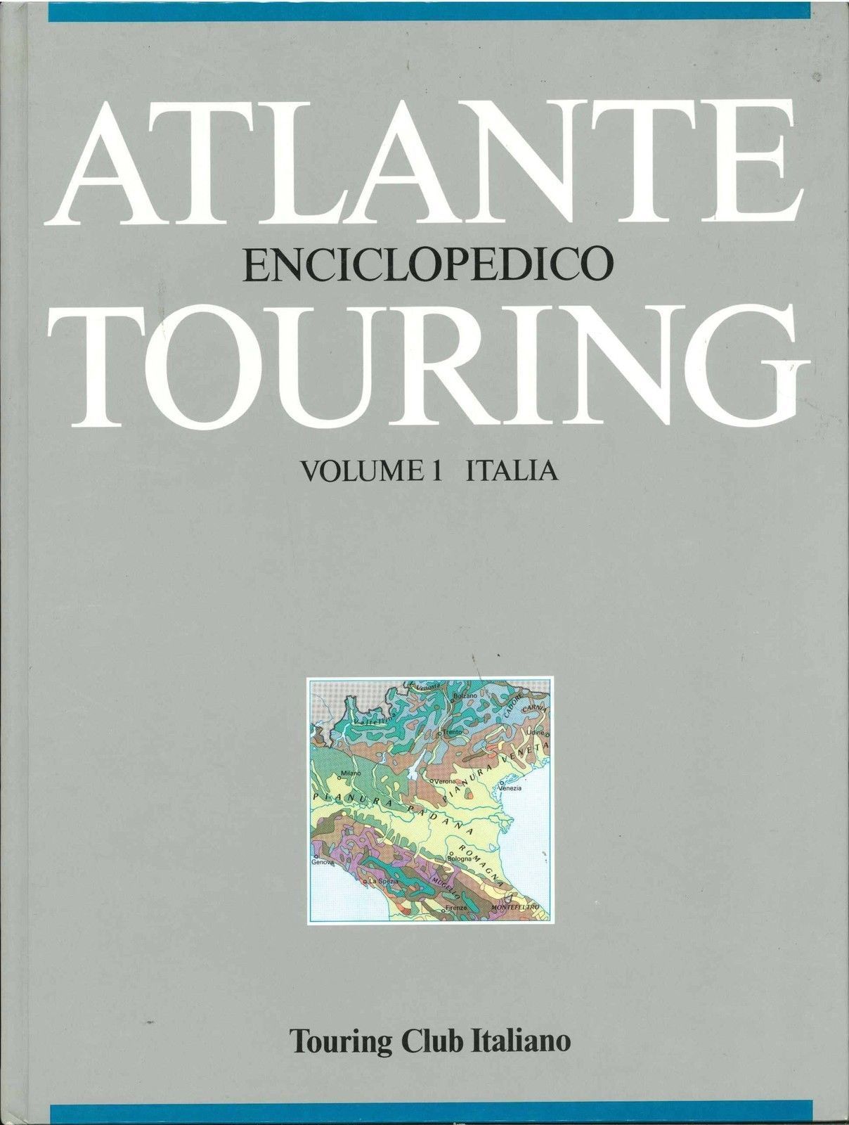 ATLANTE ENCICLOPEDICO TOURING VOLUME 1 ITALIA