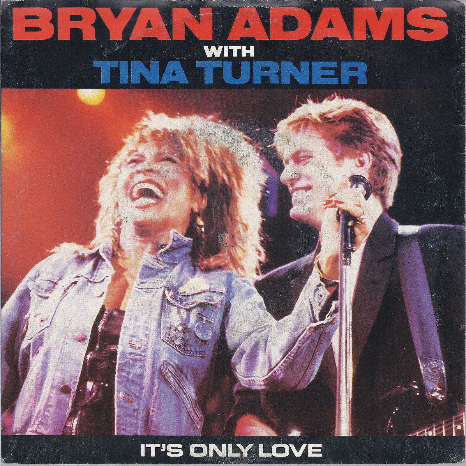 IT'S ONLY LOVE # BRYAN ADAMS with TINA TURNER -- CUTS LIKE A KNIFE  # BRYAN ADAM