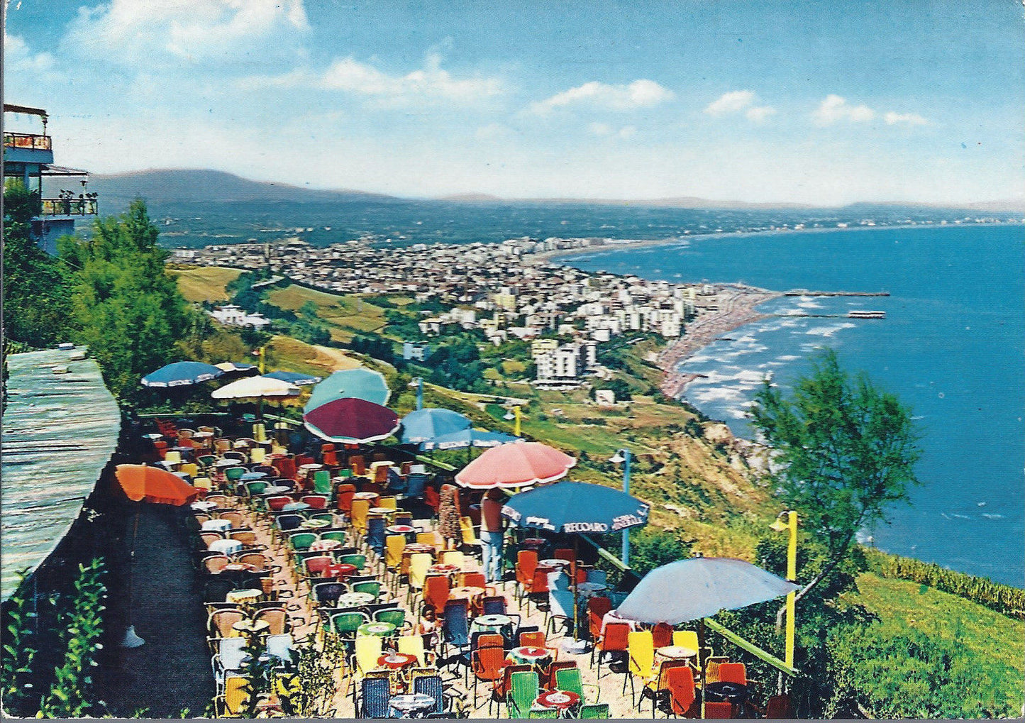 RIVIERA ADRIATICA - PANORAMA DA GABICCE MONTE - V1973