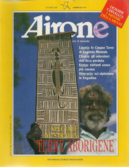 AIRONE N. 178 - FEBBRAIO 199 - CINQUE TERRE - ETIOPIA -KENYA