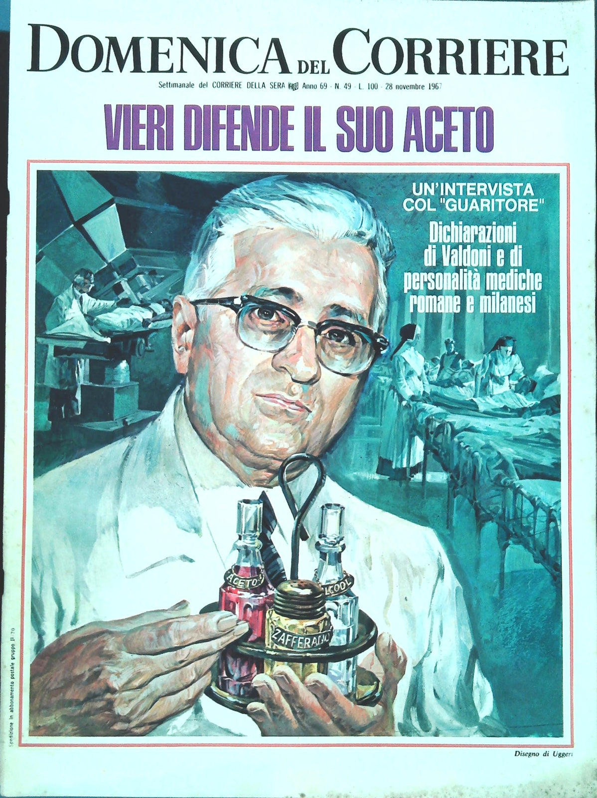 DOMENICA DEL CORRIERE N. 49 - 28 NOVEMBRE 1967