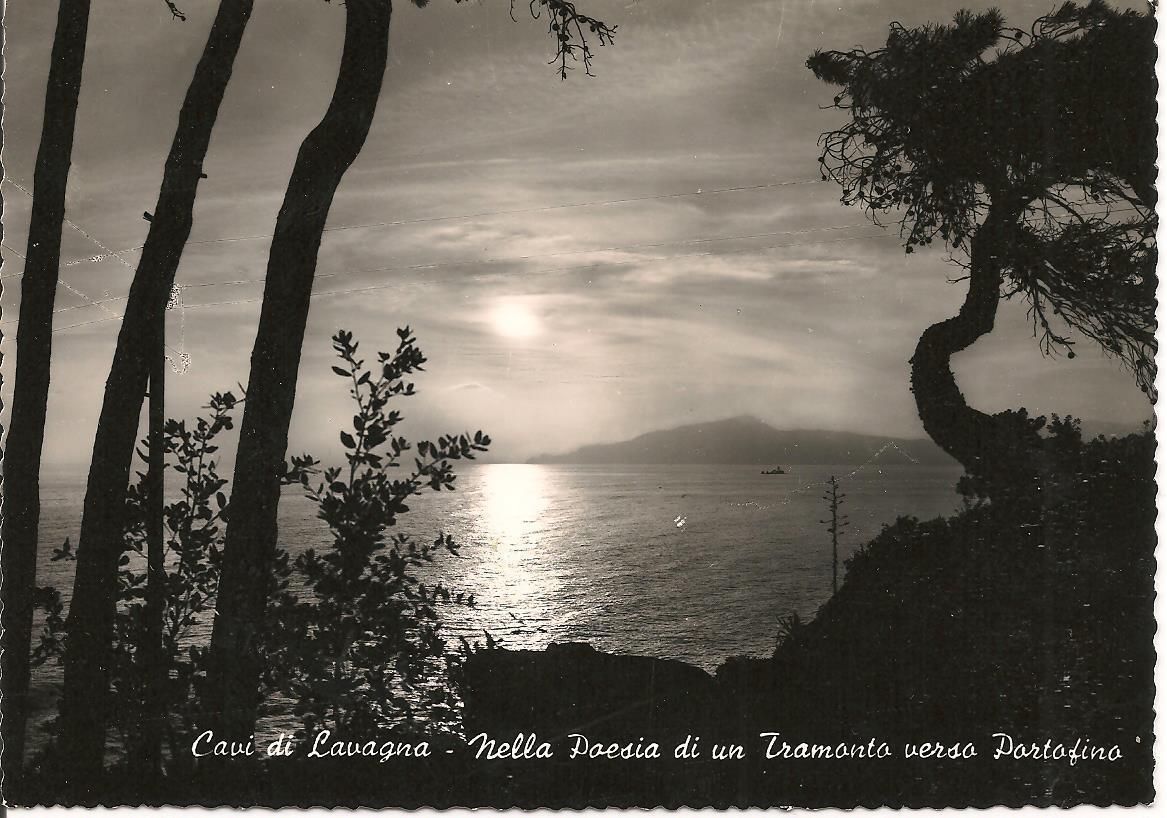 CAVI DI LAVAGNA - "NELLA POESIA DI UN TRAMONTO VERSO PO
