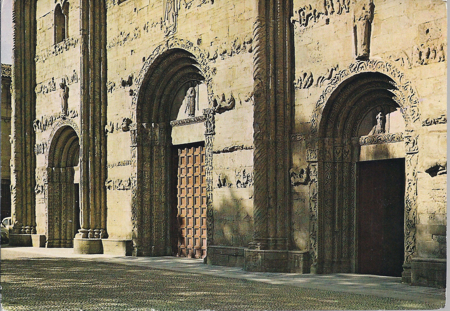 PAVIA - BASILICA DI S. MICHELE - I TRE PORTALI - NV