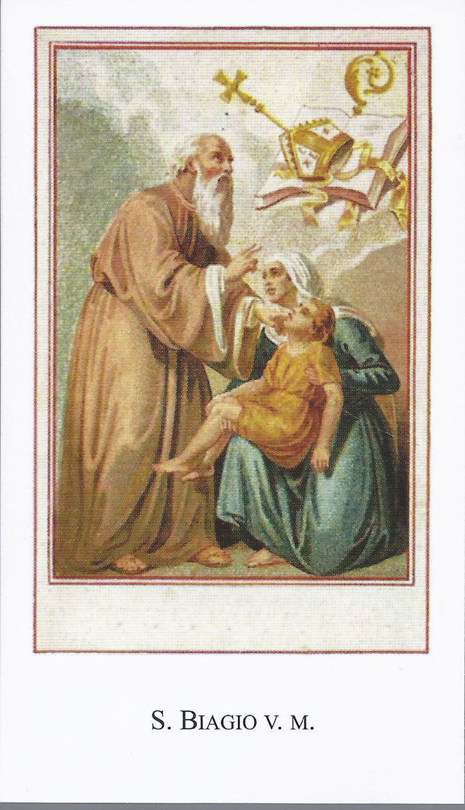 S. BIAGIO Vesc. e Mart. - SANTINO - AS014-317 - Ed. Paco