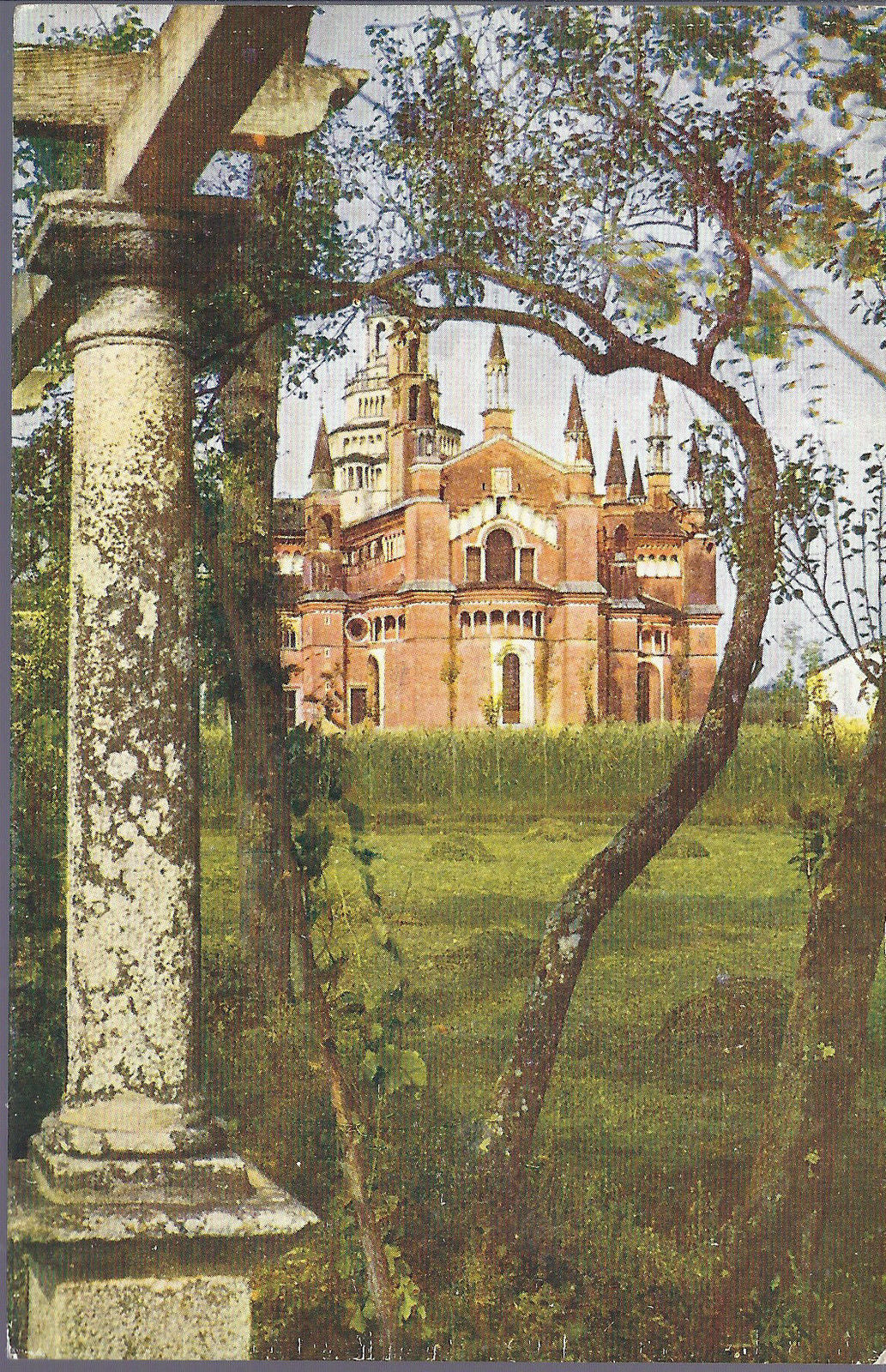 CERTOSA DI PAVIA - PARTE POSTERIORE DELLA CHIESA - NV - FP