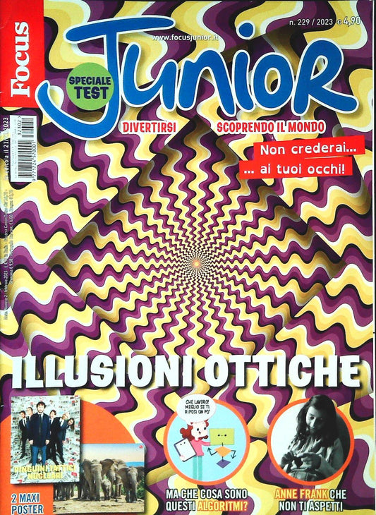 FOCUS JUNIOR N. 229 - ILLUSIONIOTTICHE - OUTLET DEL LIBRO