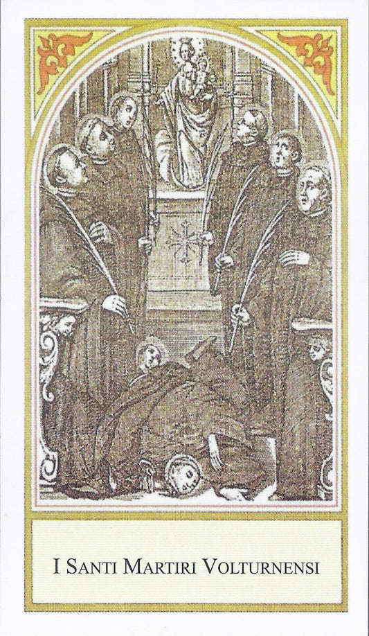 SANTI MARTIRI VOLTURNENSI - SANTINO - AS013-184 - Ed. Paco