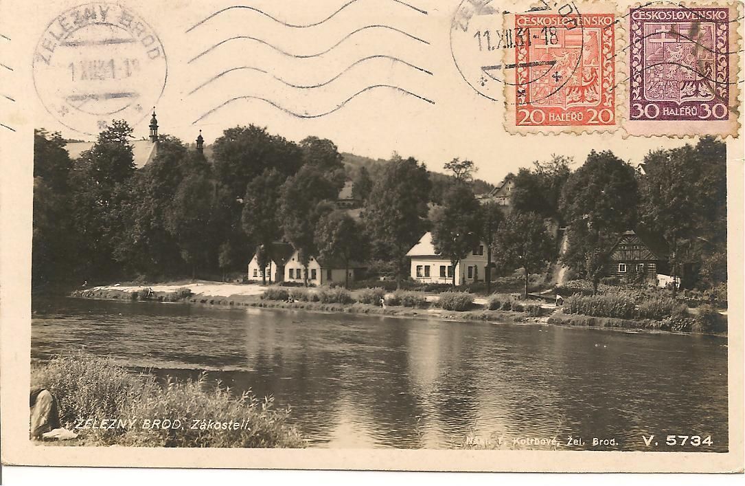 ZELEZNY BROD - ZAKOSTELL - V1931