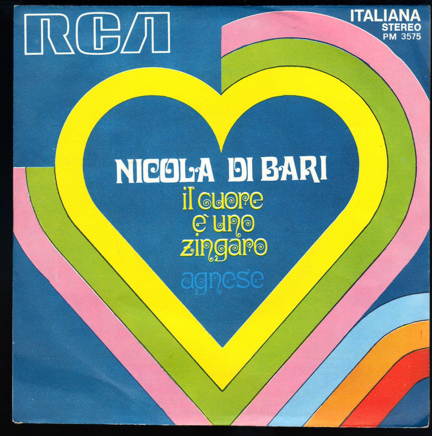IL CUORE E' UNO ZINGARO - AGNESE # NICOLA DI BARI