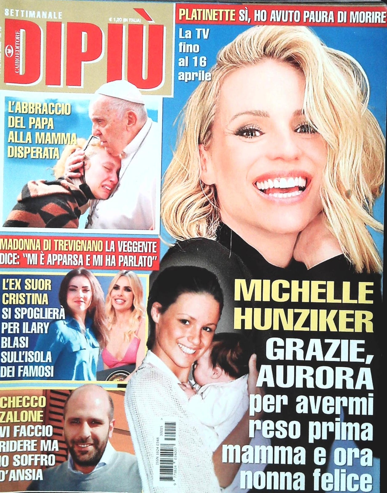 DI PIU' 4 APRILE 2023 - HUNZIKER-SUOR CRISTINA-CHECCO ZALONE-MADONNA TREVIGNANO