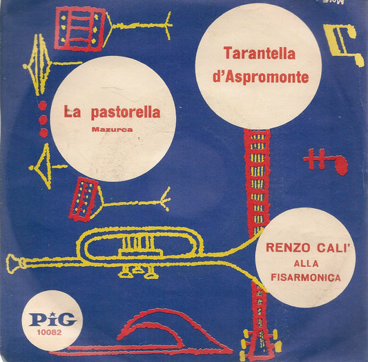 TARANTELLA D'ASPROMONTE - LA PASTORELLA = RENZO CALI' ALLA FISARMONICA