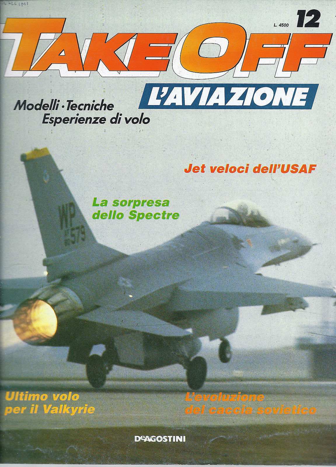 TAKE OFF  L'AVIAZIONE - fascicolo 12