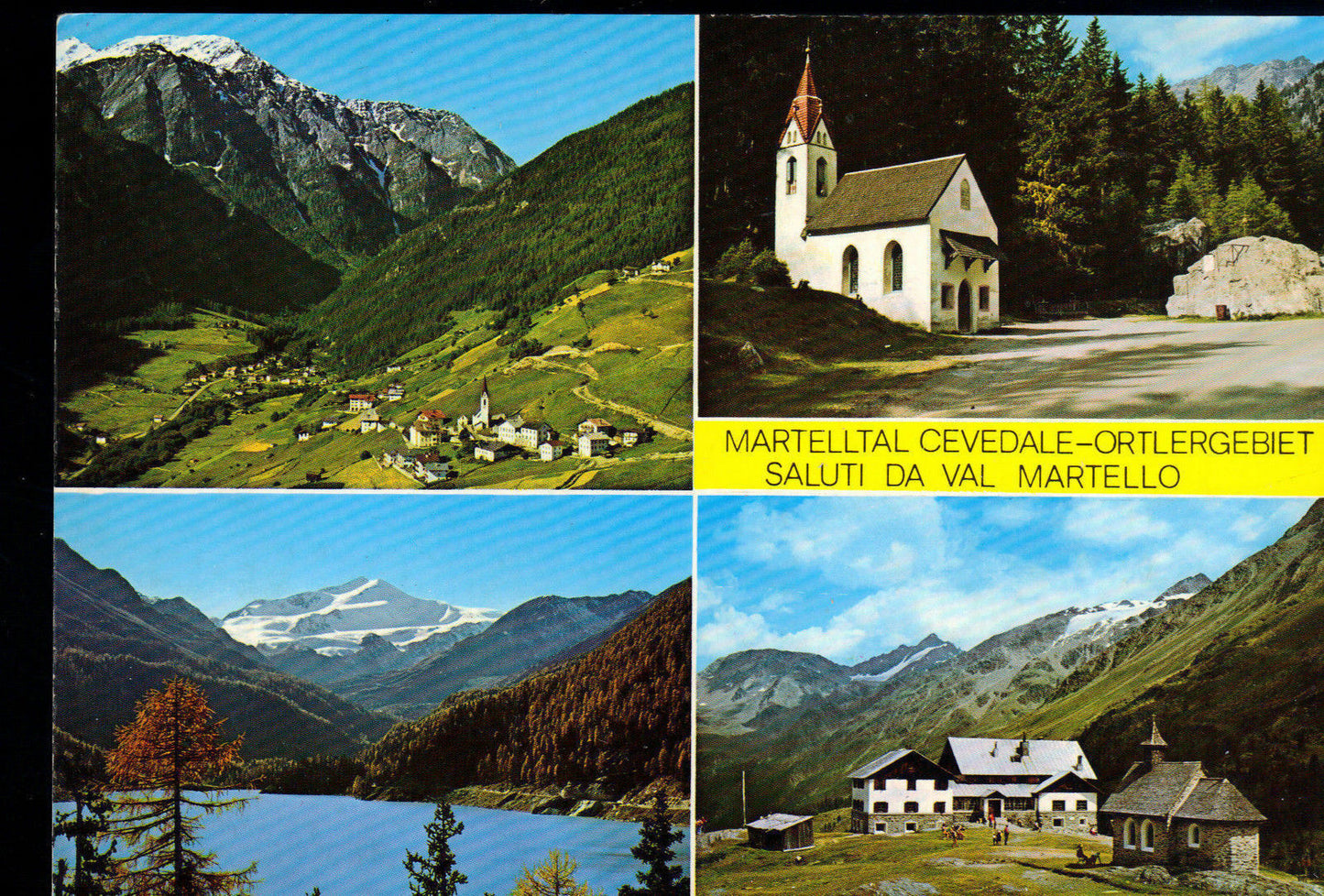 VAL MARTELLO - MARTELLTAL - 4 VEDUTE - VIB