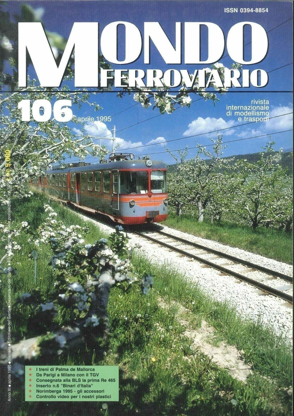 MONDO FERROVIARIO N 106 - APRILE 1995
