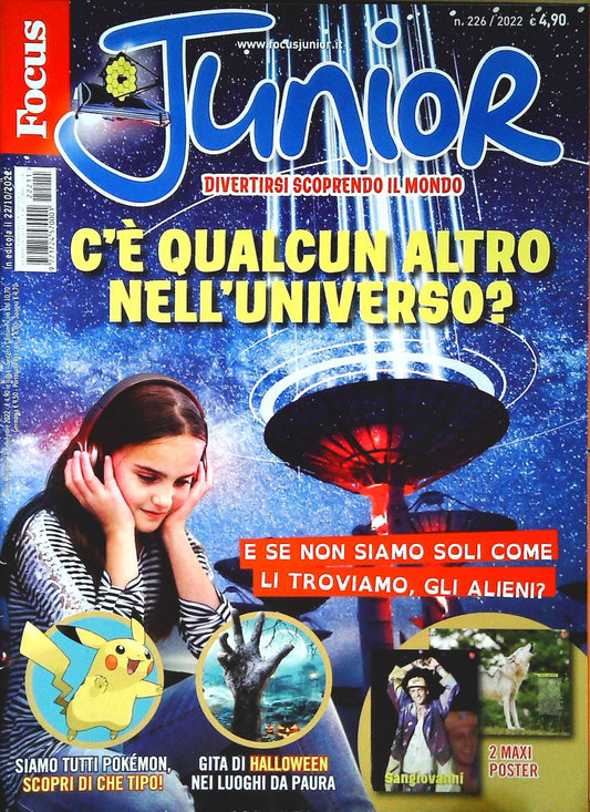 FOCUS JUNIOR N. 226 - C'E' QUALCUN ALTRO NELL'UNIVERSO? - OUTLET DEL LIBRO