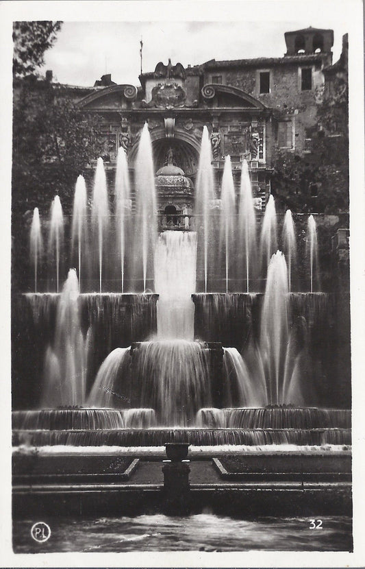 TIVOLI  VILLA D'ESTE - FONTANA DELL'ORGANO IDRAULICO - NV - FP