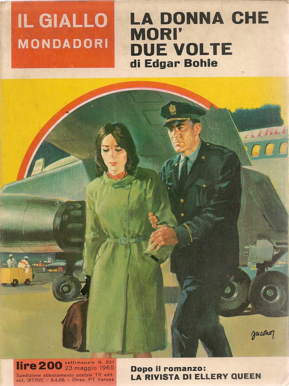LA DONNA CHE MORI' DUE VOLTE - EDGAR BOHLE