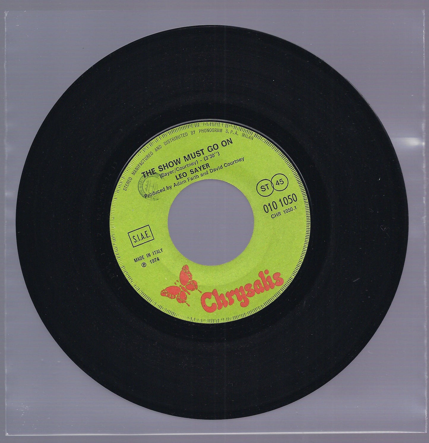 THE SHOW MUST GO ON - WHY IS EVERYBODY GOING HOME == LEO SAYER