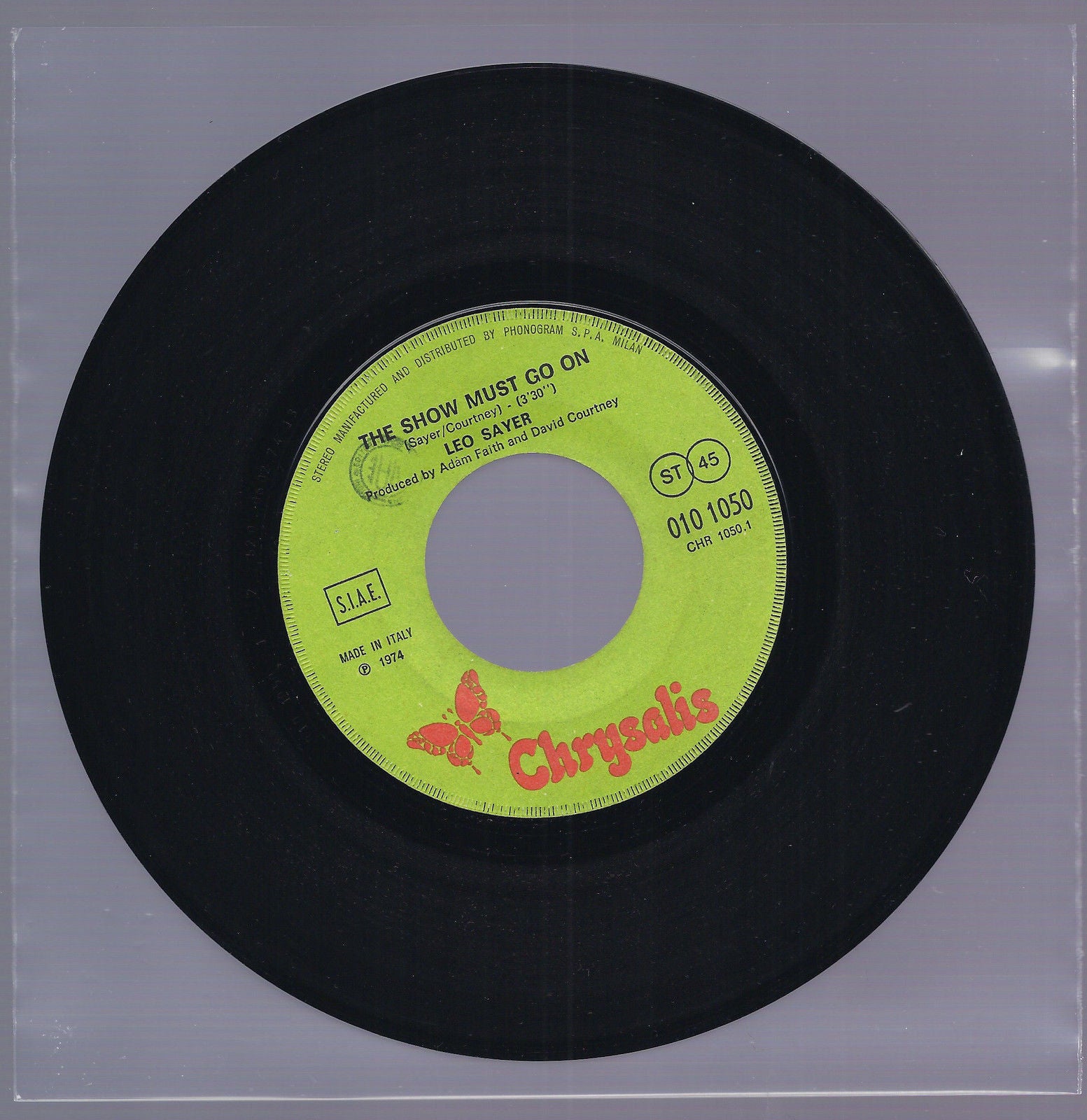 THE SHOW MUST GO ON - WHY IS EVERYBODY GOING HOME == LEO SAYER