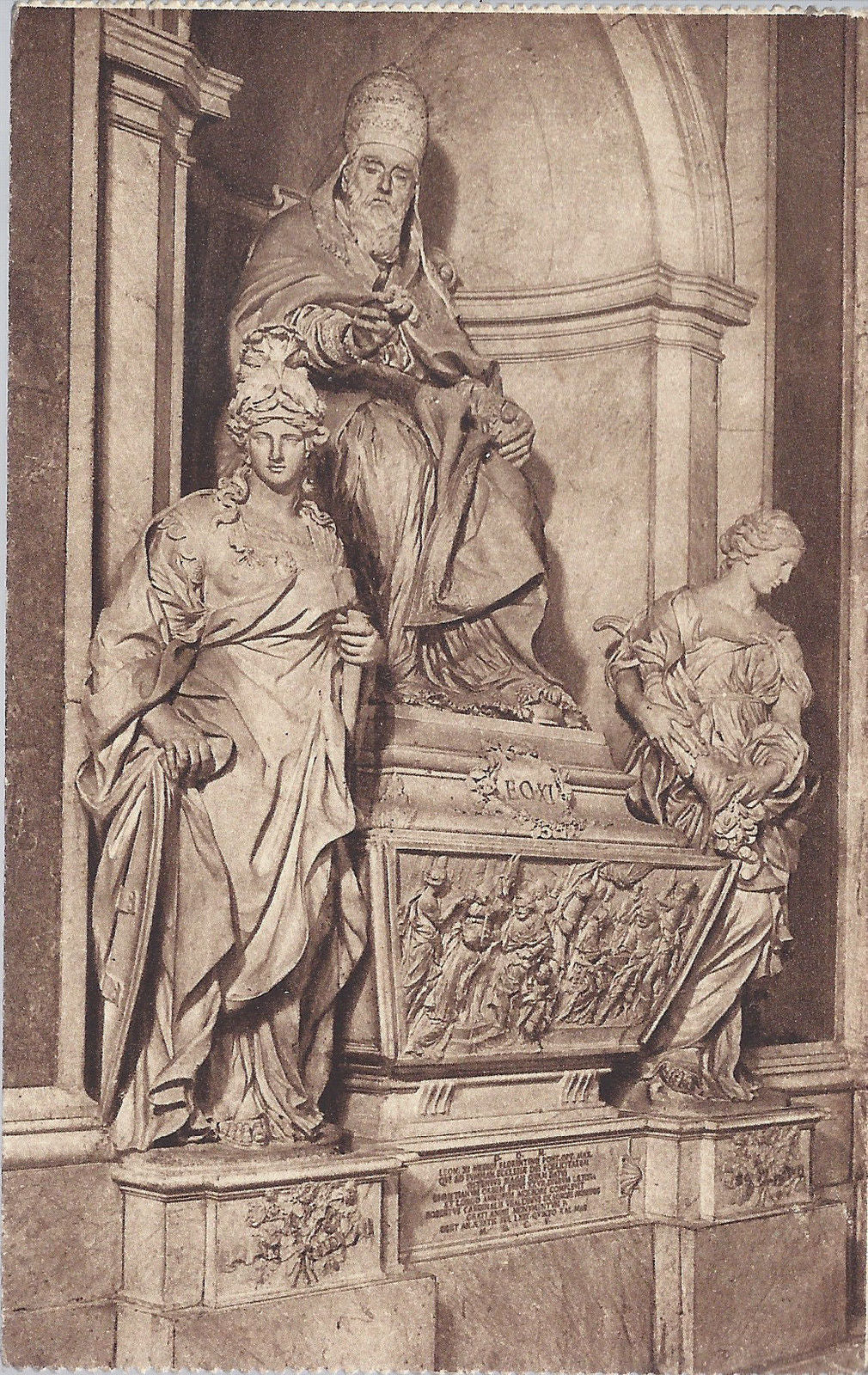 ROMA - BASILICA DI S. PIETRO - MONUMENTO A LEONE XI - NV