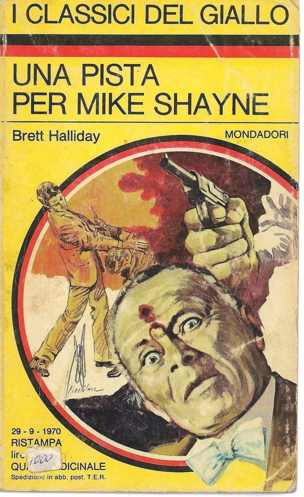 UNA PISTA PER MIKE SHAYNE - BRETT HALLIDAY - CLASSICI DEL GIALLO N. 96