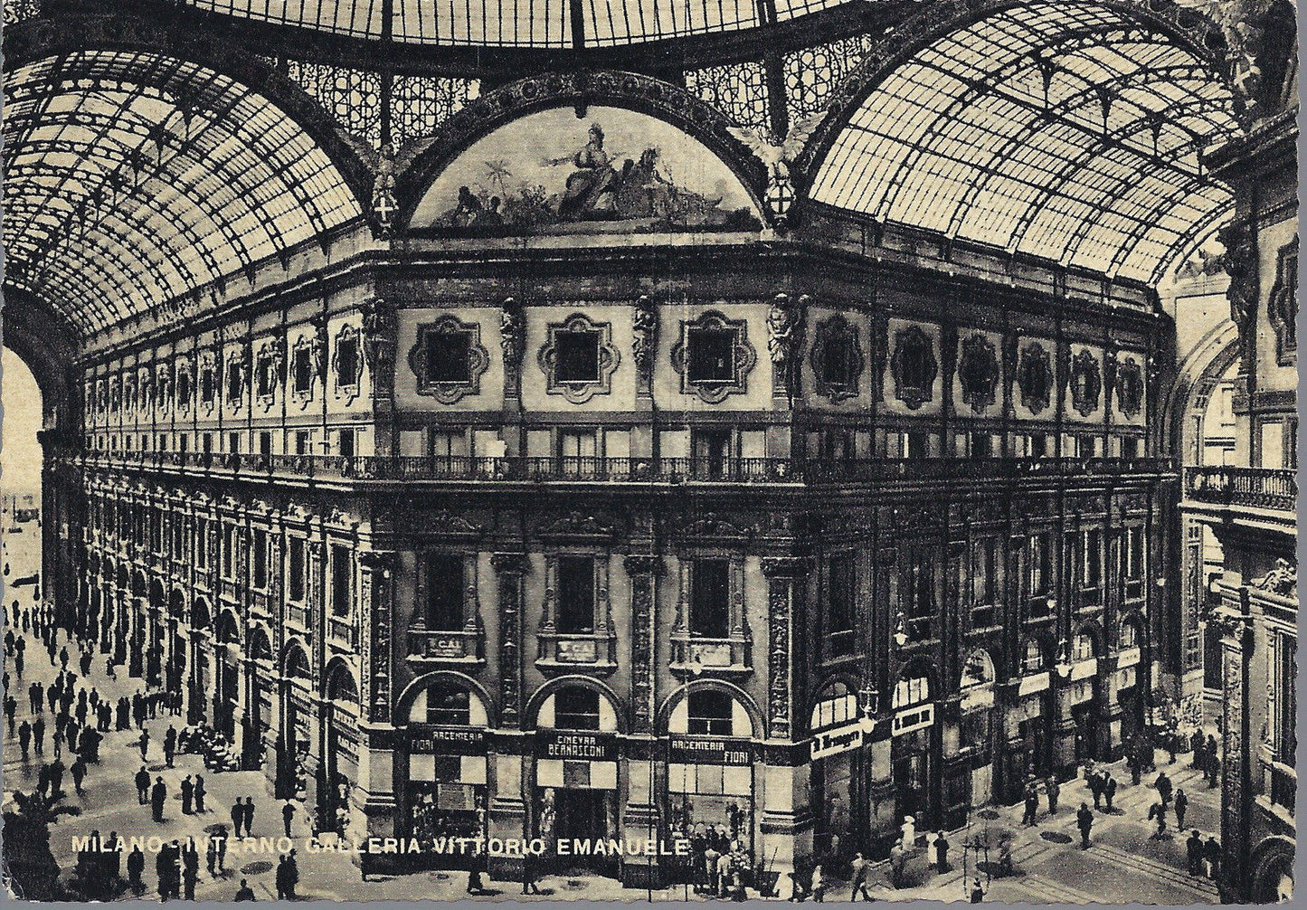 MILANO - INTERNO GALLERIA VITTORIO EMANUELE - NV