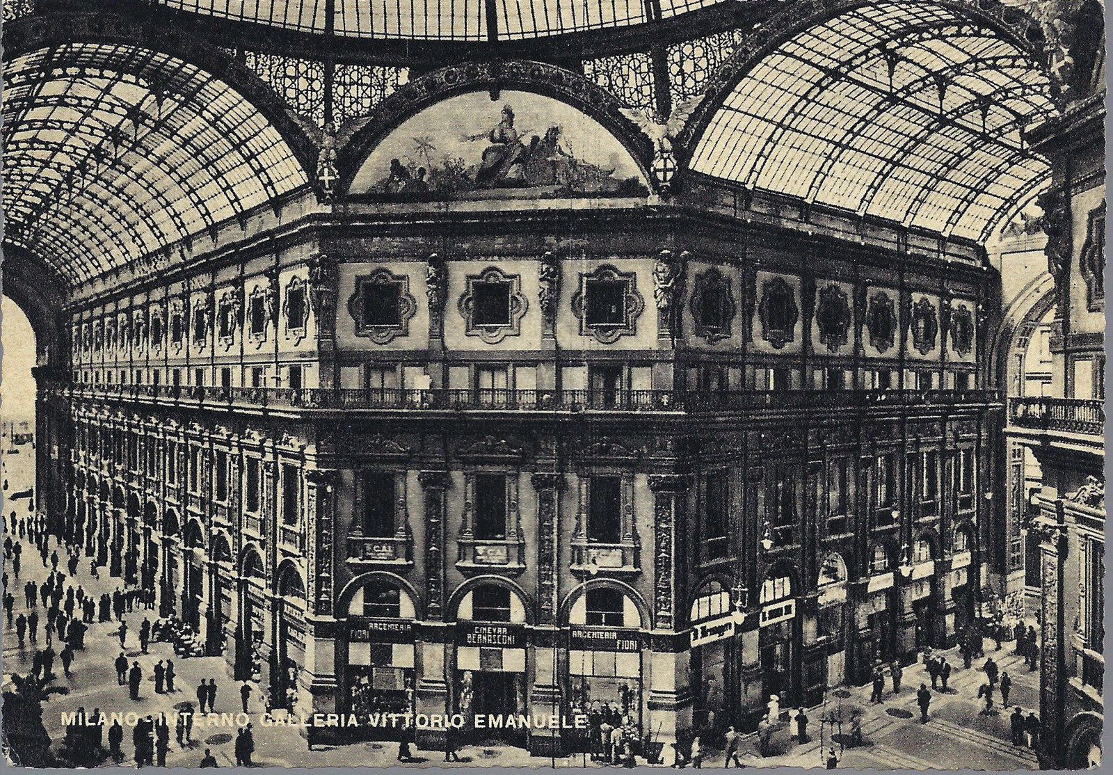 MILANO - INTERNO GALLERIA VITTORIO EMANUELE - NV