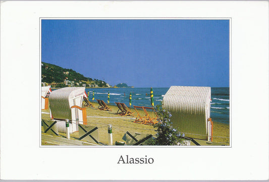 ALASSIO - VEDUTA DELLA SPIAGGIA - V 2003