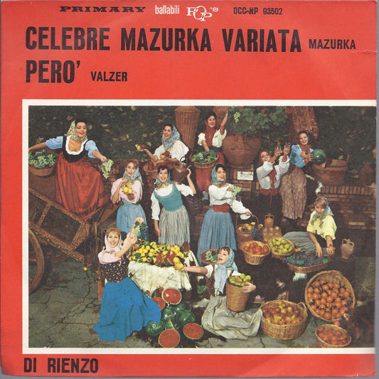 CELEBRE MAZURKA VARIATA - PERO' -  DI RIENZO