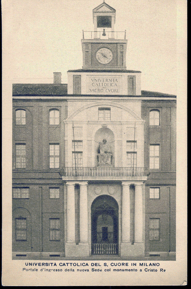 MILANO - UNIVERSITA' CATTOLICA DEL SACRO CUORE - PORTAL