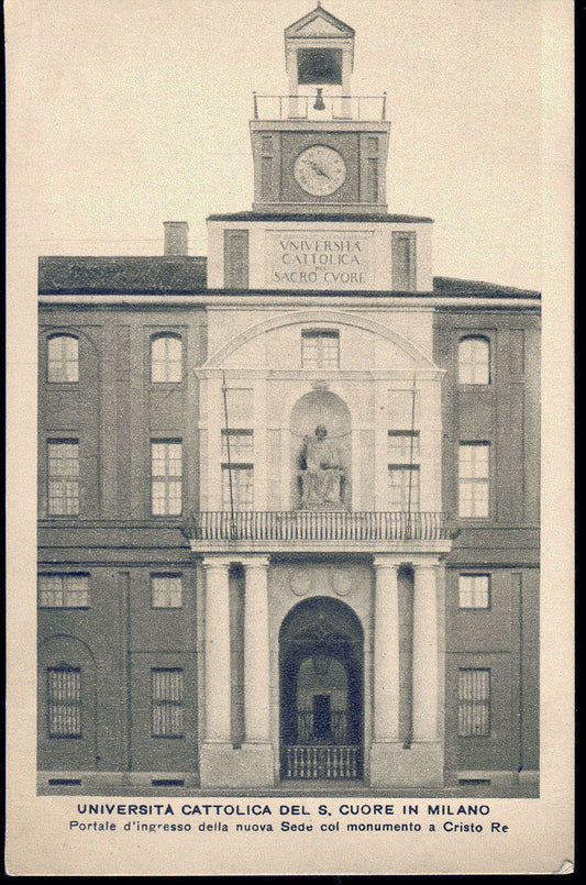 MILANO - UNIVERSITA' CATTOLICA DEL SACRO CUORE - PORTAL