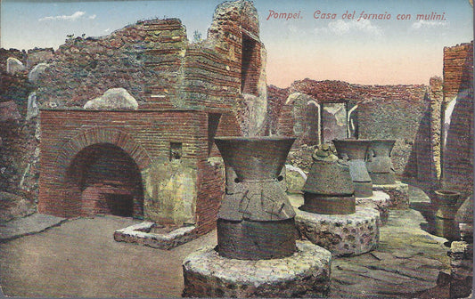 POMPEI - CASA DEL FORNAIO CON MULINI - NV
