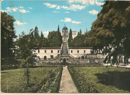 BATTAGLIA TERME - CASTELLOCONTE EMO - V1961 - ACQUARELLATA