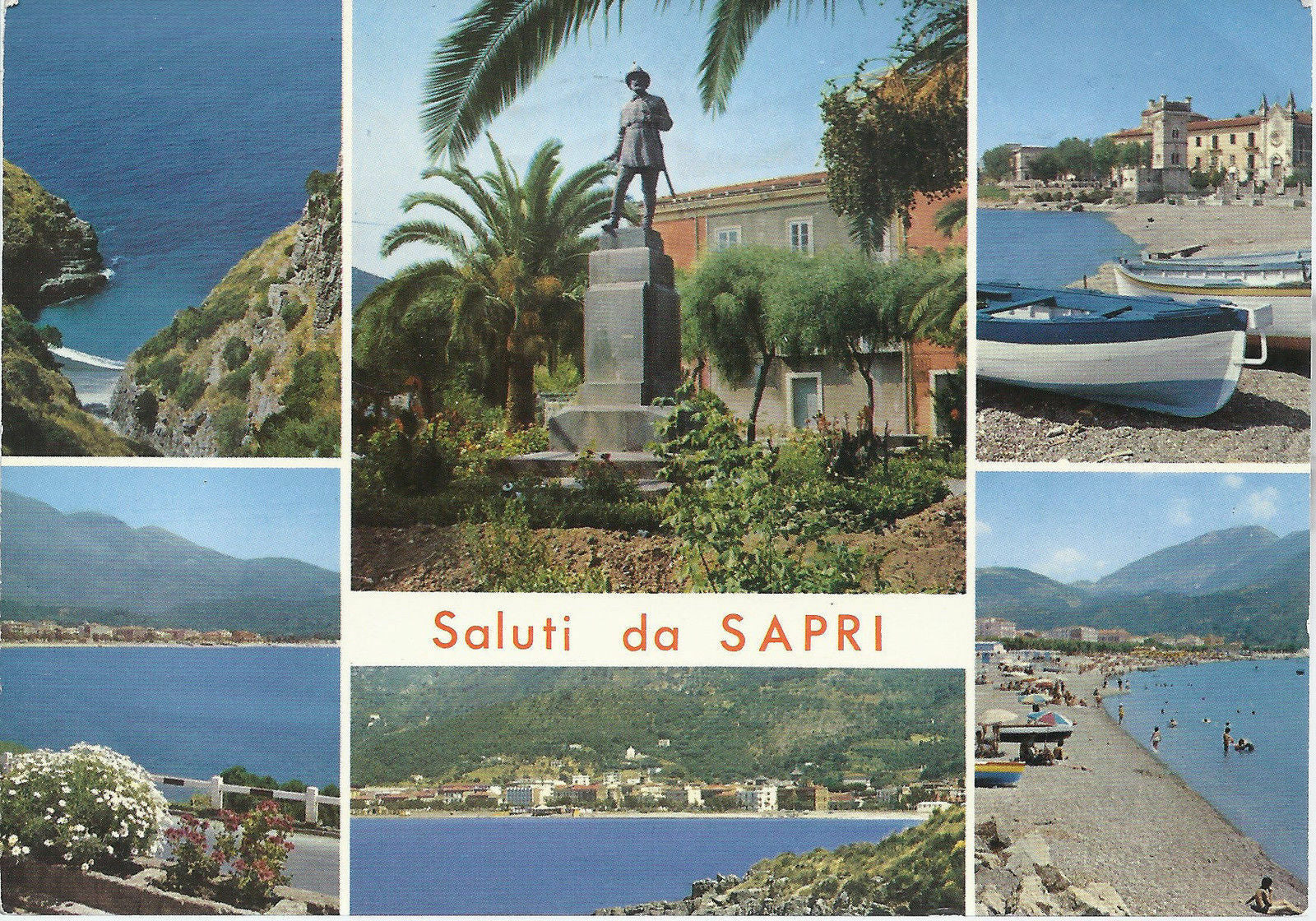 SAPRI - SALUTI - 6 VEDUTE - V 1977