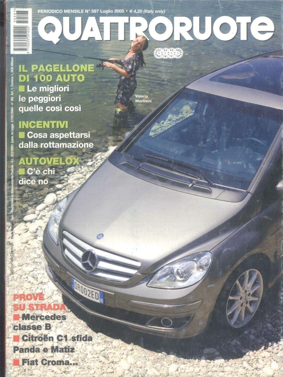 QUATTRORUOTE N 597 - LUGLIO 2005
